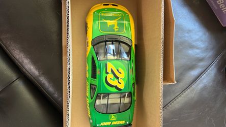 John Deere die cast metal car