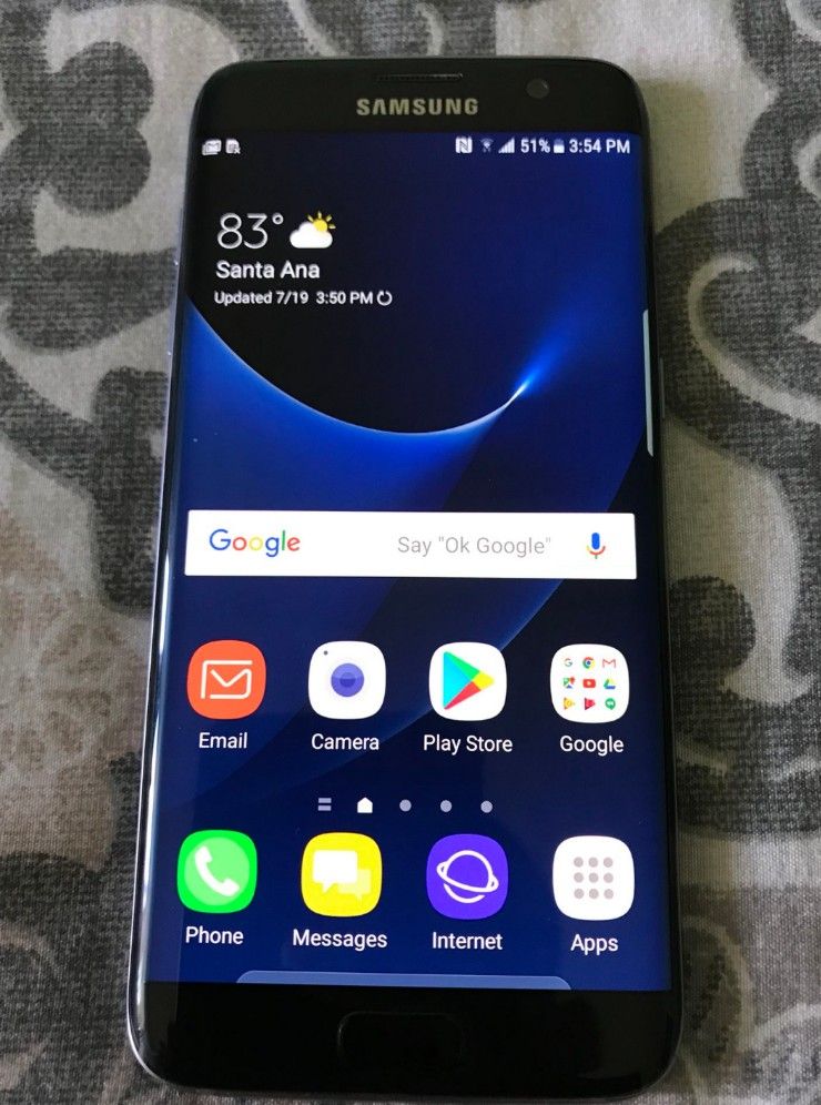SAMSUNG GALAXY GALAXY S7 32GB UNLOCKED ANY SIM Android Phone USA Mexico Liberado Cualquier Compania Cualquier Pais International