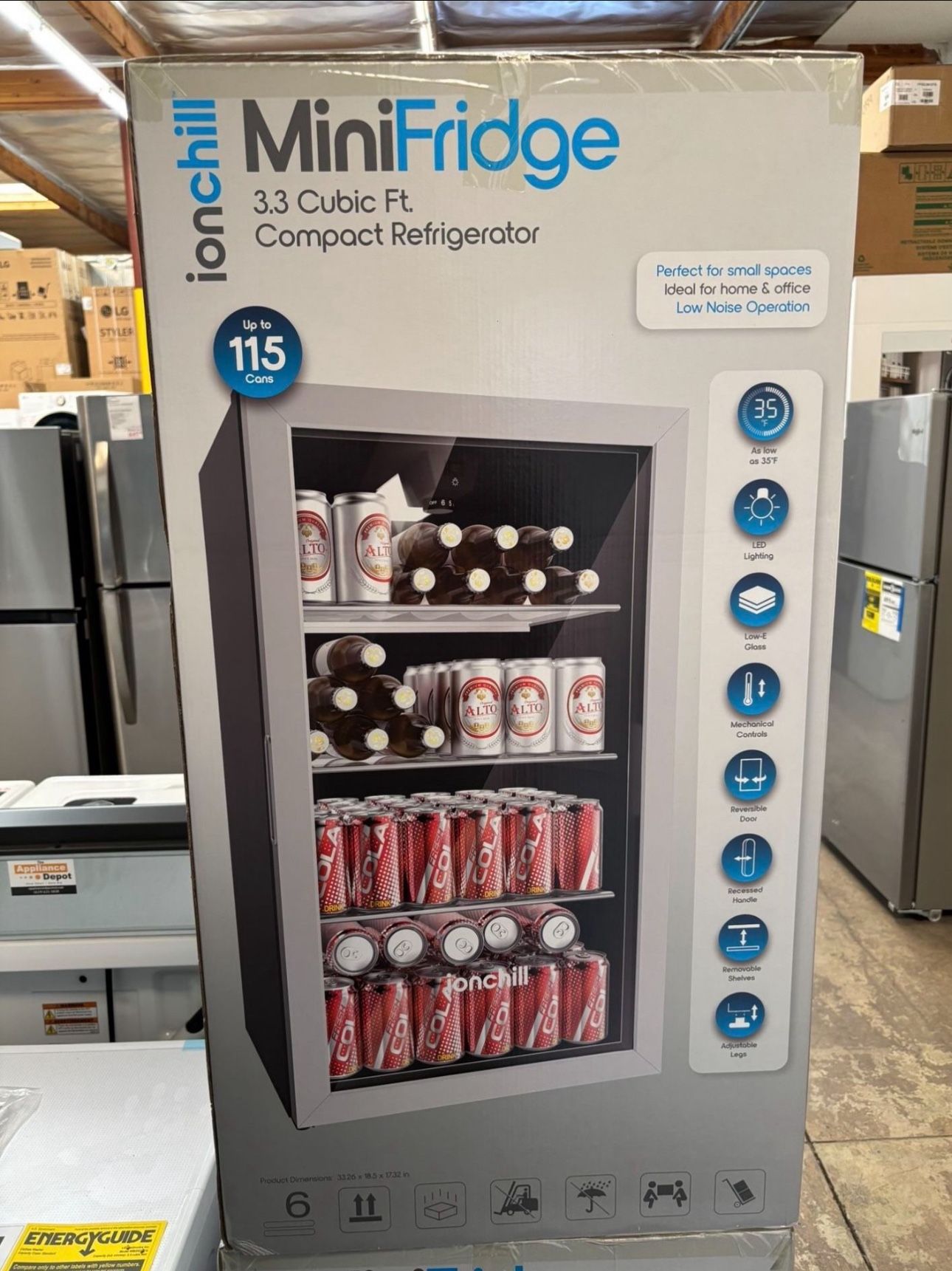 New! IonChill Compact Refrigerator