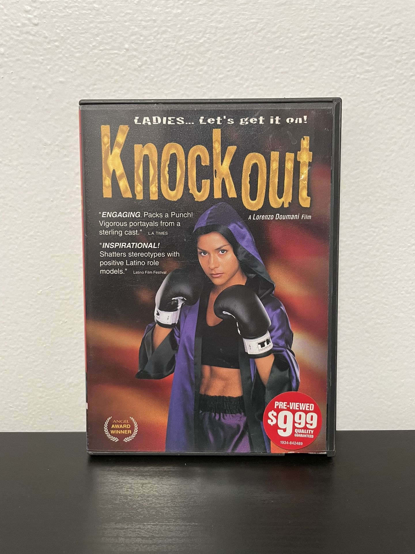 Knockout DVD Movie Boxing Lorenzo Doumani Sophia Adella Hernandez 2000