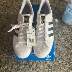 Adidas White Superstars