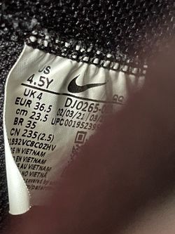Nike Sneakers US Size 4.5Y