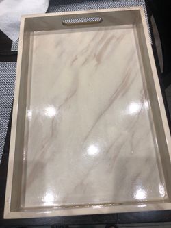 Bandeja color beige