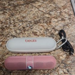 Beats By Dre Pill Speaker Pink Limited Edition 