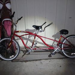 Micargi Tandem Beach Cruiser Bicycle.