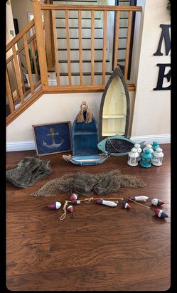 Náutico or fishing  decoración