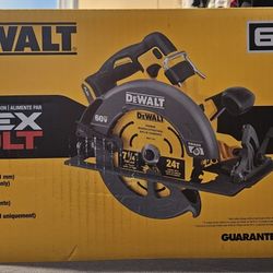 DEWALT FLEXVOLT 7-1/4" CIRCULAR SAW (TOOL ONLY)