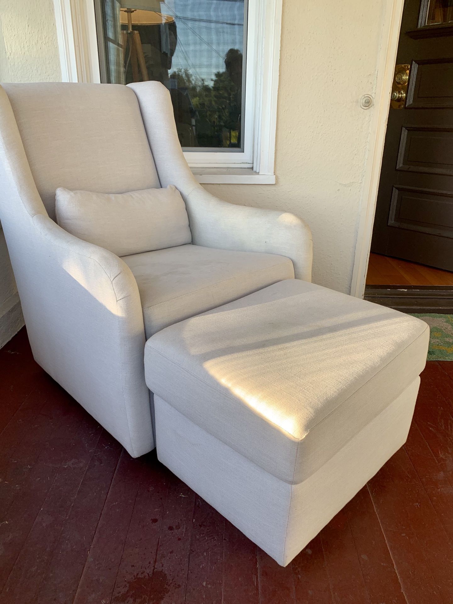 Pottery barn merced glider deals
