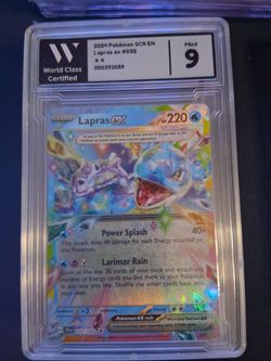 Lapras EX graded 9