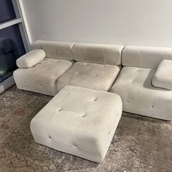 White Modular couch