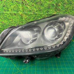 12-14 MERCEDES CLS550 W218 LEFT XENON HEADLIGHT LAMP OEM (contact info removed)