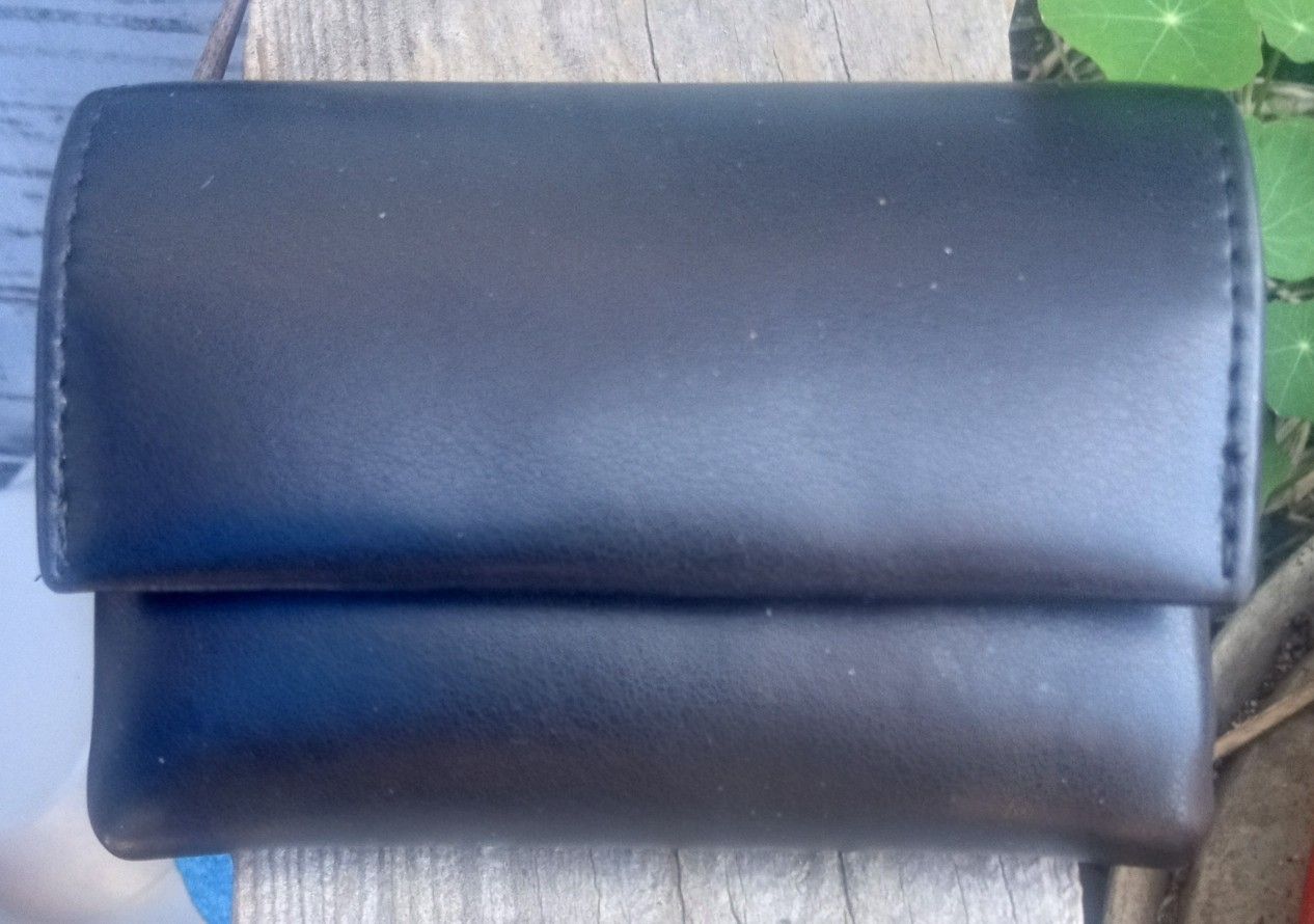 Black Coin Purse/ Card Holder