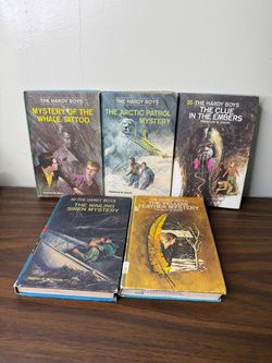 Vintage Hardy Boys Books 1970s Book Lot