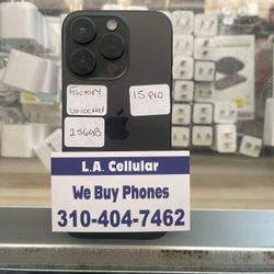 Iphone 15 Pro 256gb Black Unlocked 