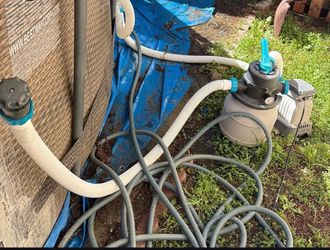 Pump for the ground up pool