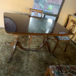 Table And 6 Chairs