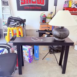 Black Entry Way Table 