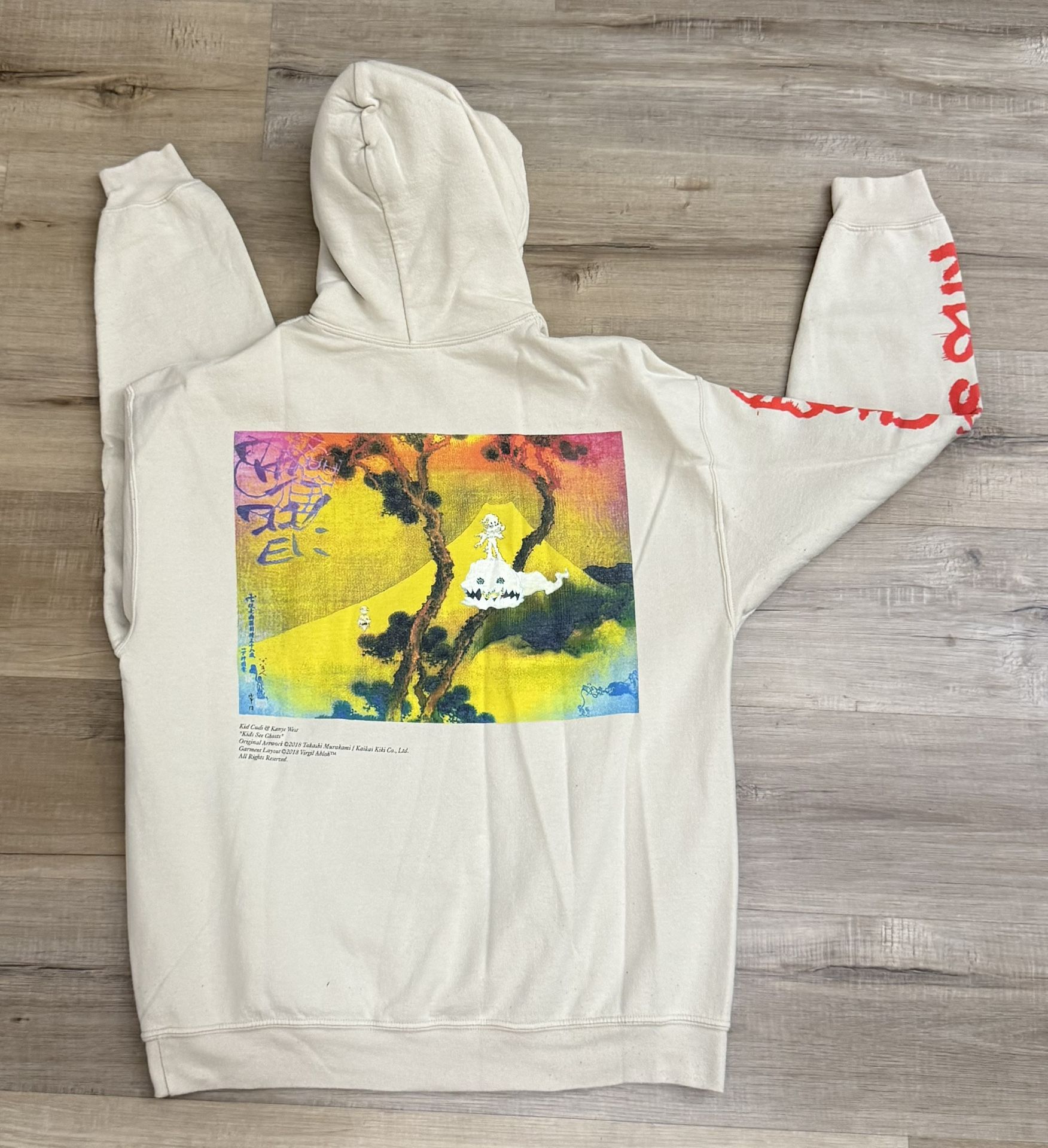 Kanye West Traje De Jordan Kids See Ghost Hoodie Kid Cudi Kanye West