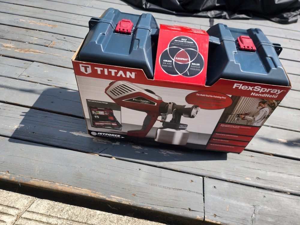 Titan FlexSpray Handheld Pro Grade HVLP Paint Sprayer