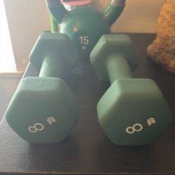 Weights And Kettle Bell