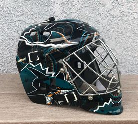 Franklin Sports San Jose Sharks Yourh Goalie Mask GMF 100