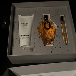 Rabanne Million Gold For Her Eau De Parfum 50ml Gift Set 
