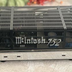 McIntosh 752 Vintage Solid State Amplifier 