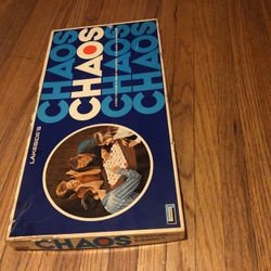 1971 Chaos Board Game