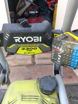 Ryobi 3300 PSI 2.5 GPM Pressure Washer