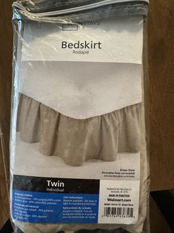 Twin Bed skirt