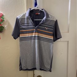 Puma Collared T-Shirt Size XL Boys
