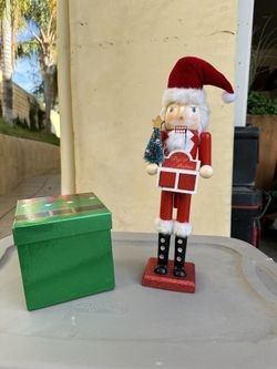 Santa Home Decor With Box