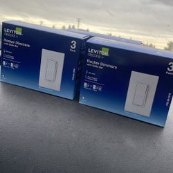 3 Packs Of Rocker Dimmers 