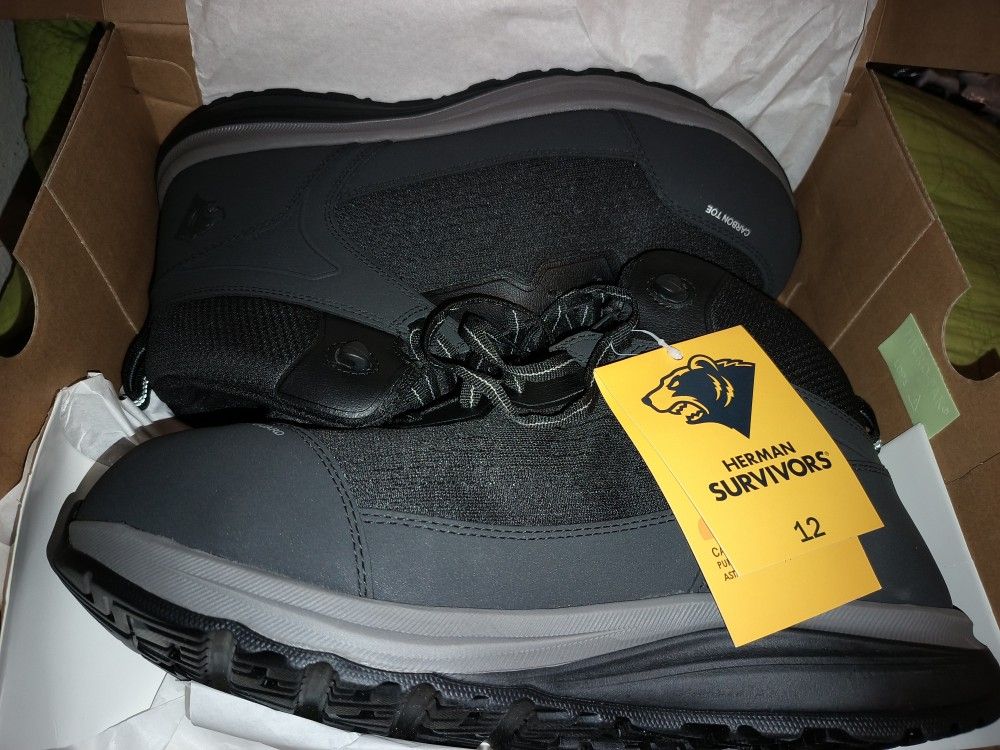 New Carbon Toe Work Boots $70 Edinburg Pick Up size 12