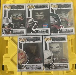 Venomized Funko Pop Lot 