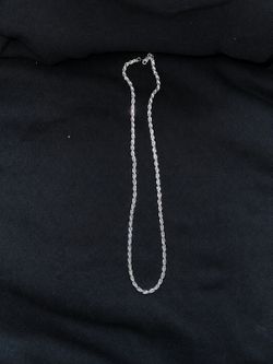 22" 925 Silver  Diamond Cut