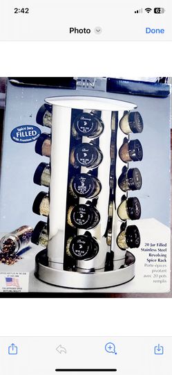 Revolving spice Rack 20 Pc
