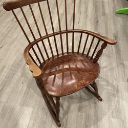 Vintage Wood Rocking Chair