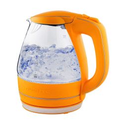 Ovente 1.5L Electric Kettle in orange