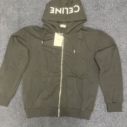 Celine Loose Sweatshirt In Cotton Fleece ( SMALL/MEDIUM/LARGE)