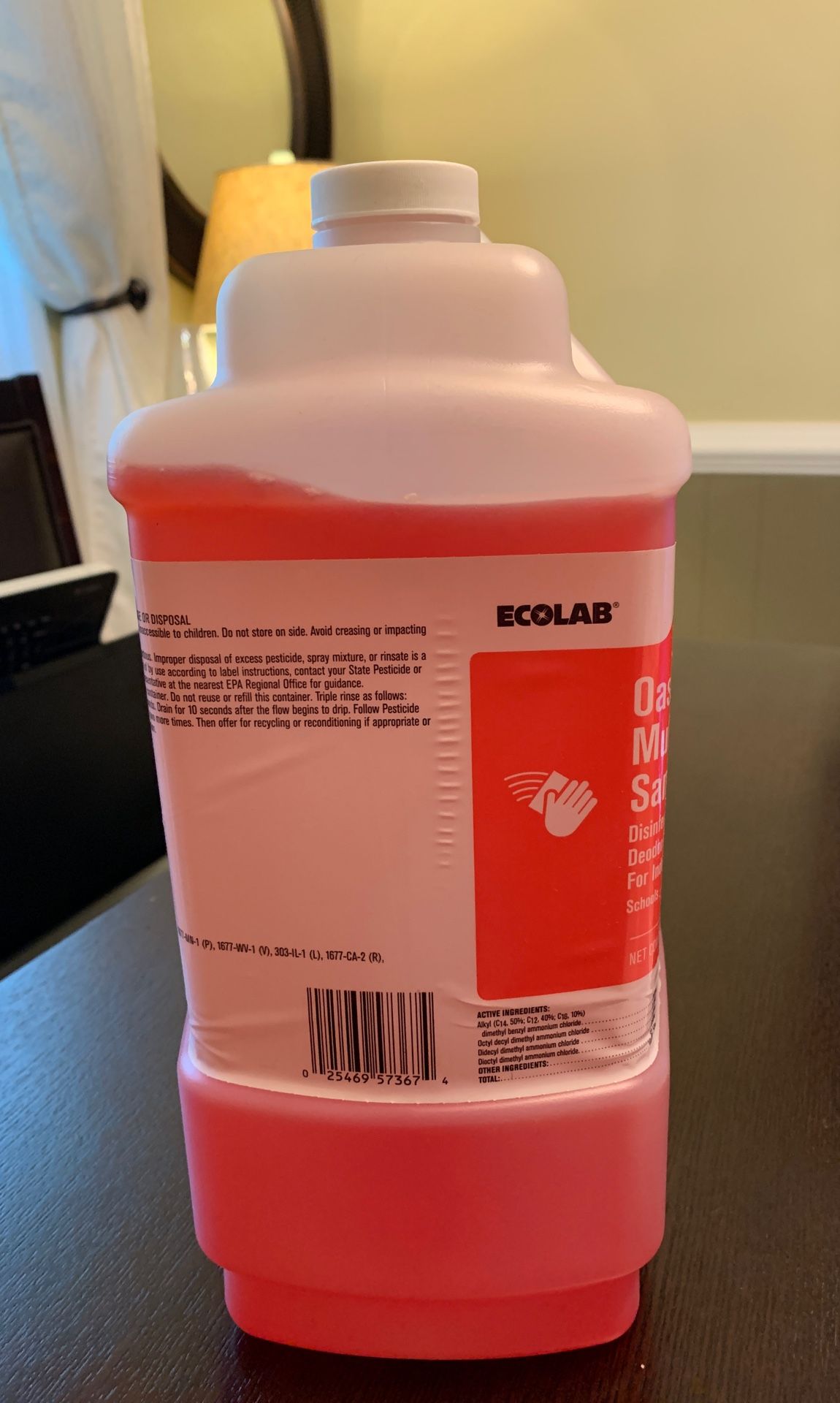 Ecolab Oasis 146 MultiQuat Sanitizer/Disinfectant for Sale in Norfolk