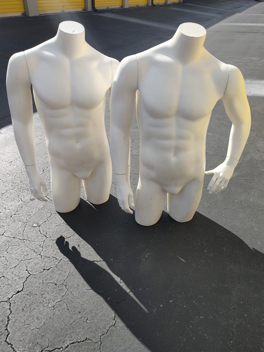 2 men mannequin$25 Each