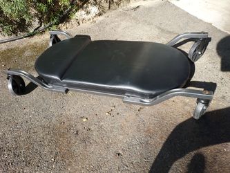 Traxion ProGear Wide Body Mechanic Creeper with Padded Cushion
