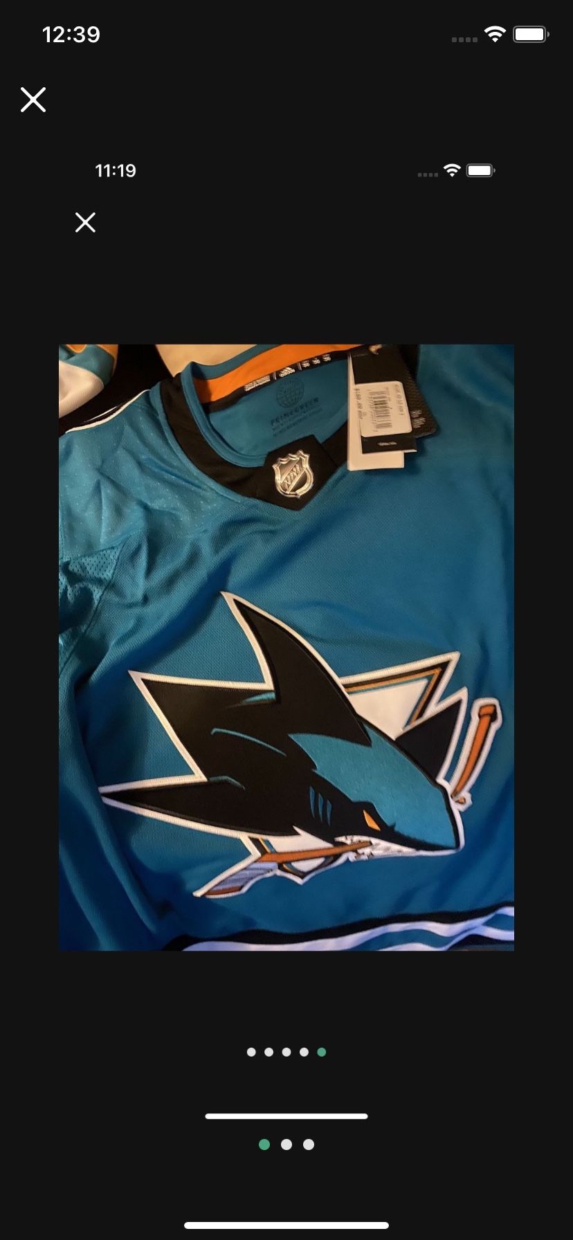 Sharks Jersey Brand New With Tags Worth 180