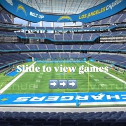 Chargers Game Tickets Available 