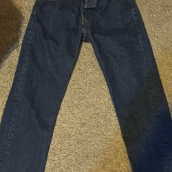 Levi 501s Dark Blue Size 30-32
