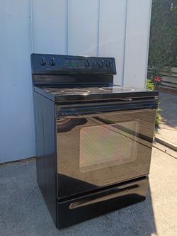 GE smooth glass top electric range, free delivery