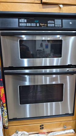 Double microwave and oven