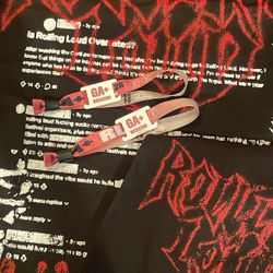 One- 3 Day GA Rolling Loud Wristband