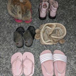 6 Pairs Of Toddler Shoes 
